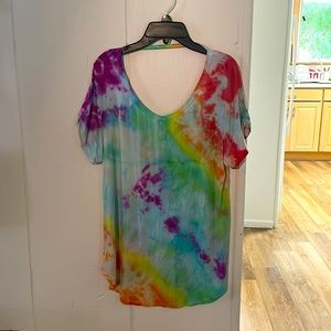 Handmade tie-dyed shirt